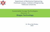 Sustainable Energy Technologies (Session 7) Biogas Technology