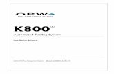 K800 Installation - OPW