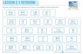 LESSON 2.1 REVISION - WordPress.com