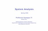 St A l iSystem Analysis - Seoul National University