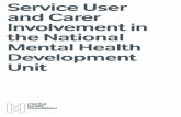 Service User and Carer Involvement in the National Mental ...
