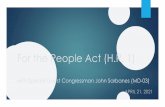 For the People Act (H.R. 1)