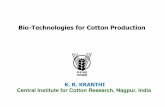 Bio-Technologies for Cotton Production
