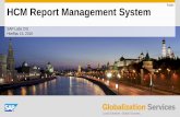 Public HCM Report Management System - SAP