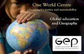Global education and Geography
