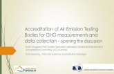 Accreditation of Air Emission Testing Bodies for GHG ...