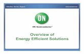 Overview of Energy Efficient Solutions - ON Semiconductor