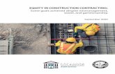 EQUITY IN CONSTRUCTION CONTRACTING
