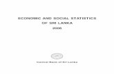 ECONOMIC AND SOCIAL STATISTICS Of SRI LANKA 2006