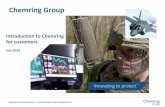 Introduction to Chemring for customers