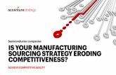 Accenture Strategy Manufacturing Sourcing Strategy POV