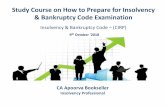 Study Course on How to Prepare for Insolvency & Bankruptcy ...