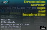 Drumming Career Tips - Condent Drummer