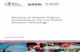 Removal of Volatile Organic Contaminants via Low Profile ...