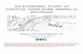 AN ECONOMIC STUDY of COASTAL SAND DUNE MINING in …