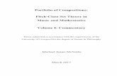 Portfolio of Compositions: Pitch-Class Set Theory in Music ...