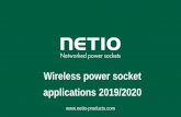 Wireless power socket applications 2019/2020 - IQRF Alliance