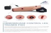 HEMORRHAGE CONTROL LEG TRAINER P103, P103D