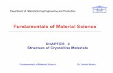 Fundamentals of Material Science - Modern Academy In Maadi