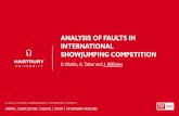 ANALYSIS OF FAULTS IN INTERNATIONAL SHOWJUMPING COMPETITION