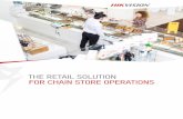THE RETAIL SOLUTION FOR CHAIN STORE OPERATIONS