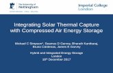 Integrating Solar Thermal Capture with Compressed Air ...