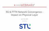 5G & FTTH Network Convergence - Impact on Physical Layer