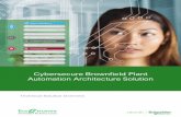 Cybersecure Brownfield Plant Automation Architecture Solution