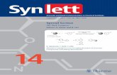Syn lett Accounts and Rapid Communications in ... - Ritsumei