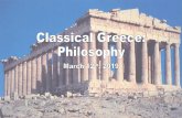 Ancient Greece: Philosophy - Weebly