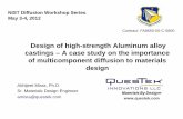 Design of high-strength Aluminum alloy castings – A case ...