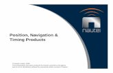 Position, Navigation & Timing Products - Nautel NAV