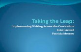 Implementing Writing Across the Curriculum Kristi Arford ...