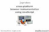 cross-platform browser instrumentation using JavaScript