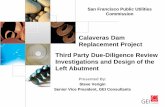 Calaveras Dam Replacement Project Third Party Due ...