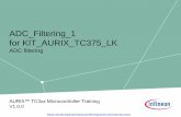 ADC Filtering 1 for KIT AURIX TC375 LK
