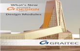 What's New Design Modules - Graitec