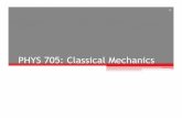 PHYS 705: Classical Mechanics