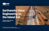 Earthworks Value Engineering on the Inland Rail