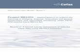 Cefas contract report ME5403 – Module 3 - Defra, UK