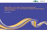 Review of UK Transnational Education in United Arab ...