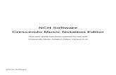 NCH Software Crescendo Music Notation Editor