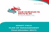 KEMPT FIELD PLAN OF MANAGEMENT Final (October 2017)