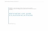 REVIEW OF JOB CLASSIFICATION