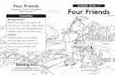 Four Friends LEVELED BOOK F A Reading A Z Level F Leveled ...