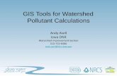 GIS Tools for Watershed Pollutant Calculations