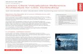 Lenovo Client Virtualization Reference Architecture for ...