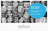 David Calhoun CEO, Nielsen