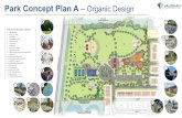 Park Concept Plan A - Organic Design