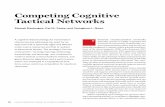Competing Cognitive Tactical Networks